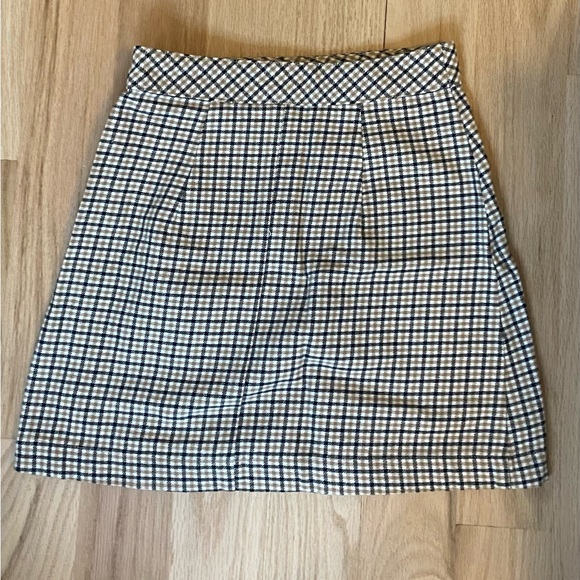 Checkered mini skirt - Picture 2 of 2